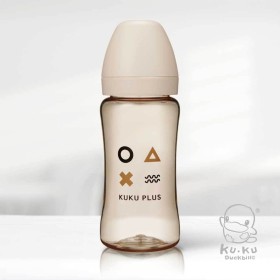 BÌNH SỮA KUKU CỔ RỘNG PPSU PHIÊN BẢN KUKU PLUS KU5889 - 300ml