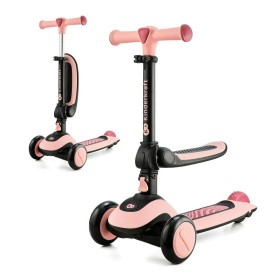 Xe Scooter 2in1 cho bé Kinderkraft HALLEY - Màu hồng