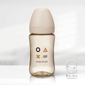 BÌNH SỮA KUKU CỔ RỘNG PPSU PHIÊN BẢN KUKU PLUS KU5888 - 240ml