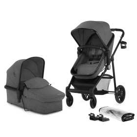Bộ xe đẩy 2 in 1 Kinderkraft Juli - Màu ghi