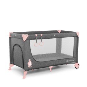 Nôi ngủ cho bé Kinderkraft Joy - Màu xám đậm phối hồng (Không có phụ kiện)