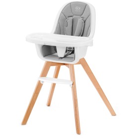 Ghế ăn Kinderkraft Tixi - Màu ghi