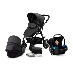 Bộ xe đẩy Kinderkraft MOOV3IN1 - Màu đen