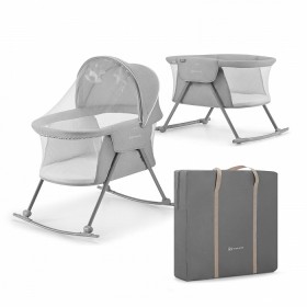 Nôi ngủ cho bé Kinderkraft LOVI 3IN1 - Màu ghi