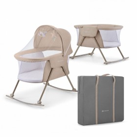 Nôi ngủ cho bé Kinderkraft LOVI 3IN1 - Màu be