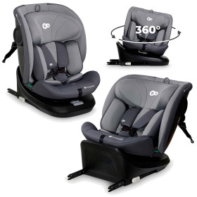 Ghế ngồi ô tô xoay 360 độ cho bé Kinderkraft I-GROW - Màu ghi xám