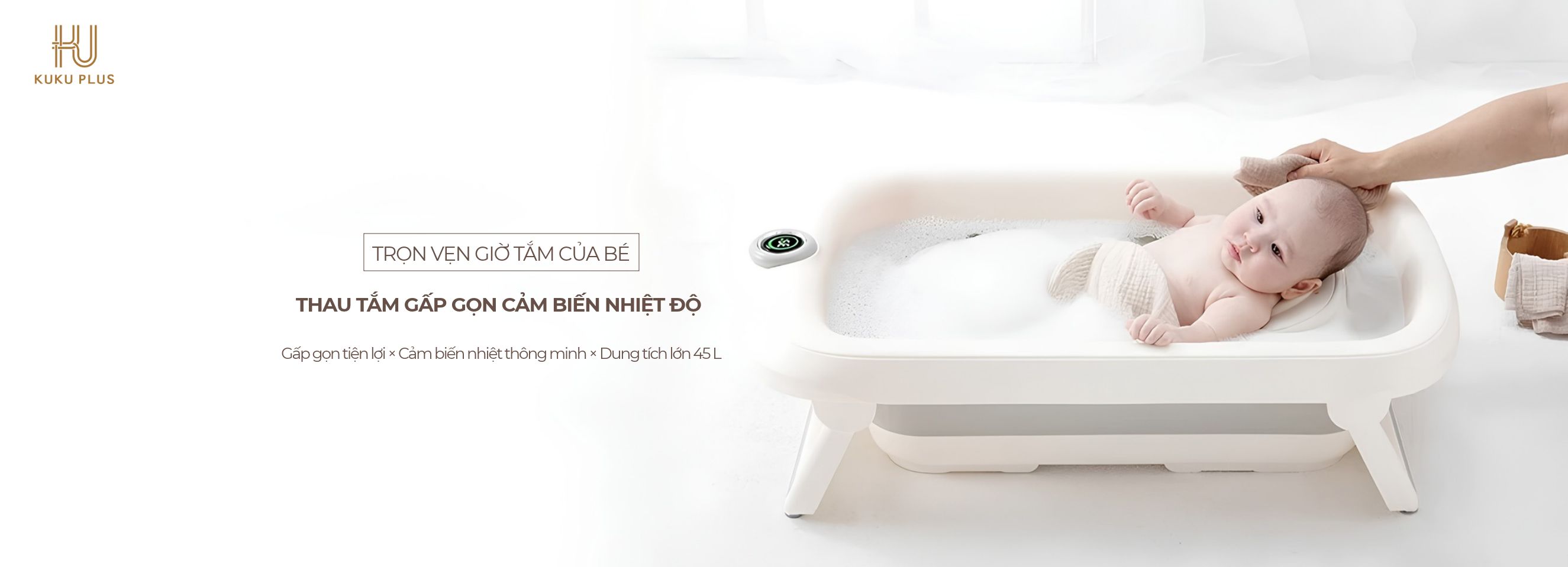 Thau tắm KU-Plus